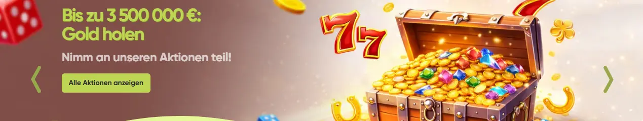 Willkommen im Online Casino Schweiz – Startseite mit schnellem Zugang zu Spielen
